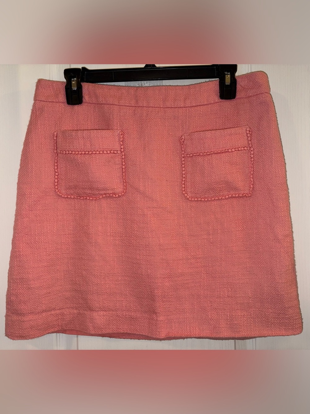 Pink Pocket A-Line LOFT Skirt